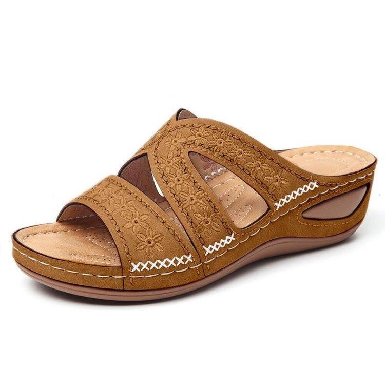 Women's Summer Wedge Sandals – Comfortable & Stretchy