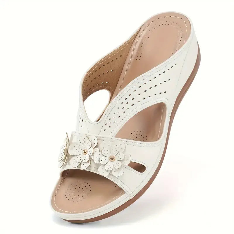 Women's Flowers Decor Arch Support Sandals