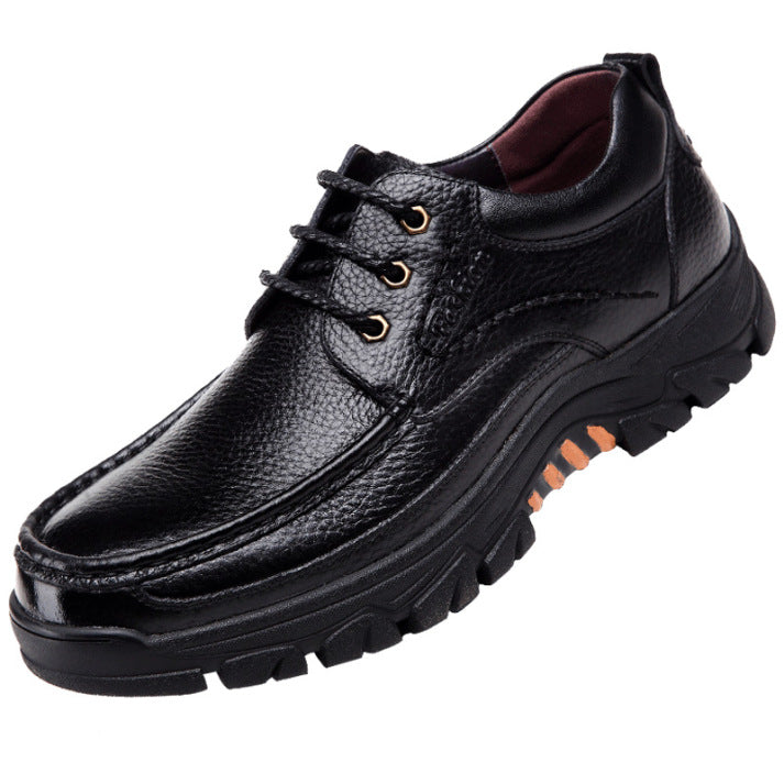 ðŸ”¥On This Week Sale 70% OFFðŸ”¥ Men's Cow Leather Waterproof Comfy Non Slip Soft Slip On Casual Shoes