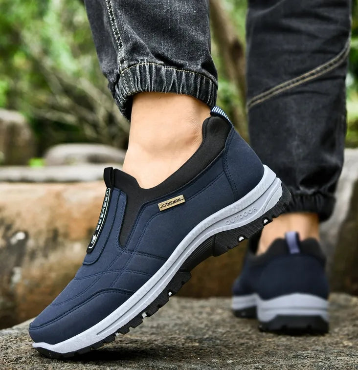 souatsoleâ„¢â�°Promotion - 70% OFFğŸ”¥ Men Casual Leather Loafer Orthopedic Walking Shoes