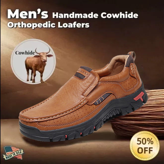 â�° 50% off - 2025 Newest Men's Orthopedic Leather Loafers