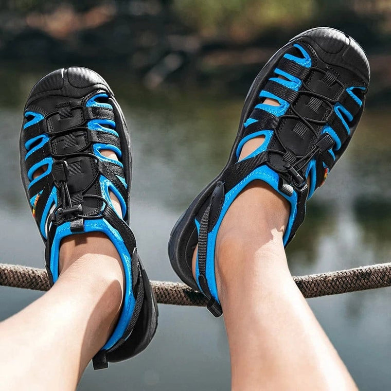 Men Orthopedic Sandals Quick-drying Hollow-out For Summer