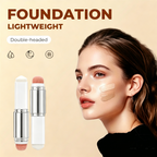 🎉BUY 1 GET 1 FREE🎉[OFFICIAL PRODUCT] Cover Cream Stick V w/ Detachable Brush - Korean Skin Care Color-Changing Foundation Stick with Collagen Capsules (0.45 oz)