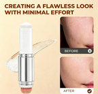 🎉BUY 1 GET 1 FREE🎉[OFFICIAL PRODUCT] Cover Cream Stick V w/ Detachable Brush - Korean Skin Care Color-Changing Foundation Stick with Collagen Capsules (0.45 oz)