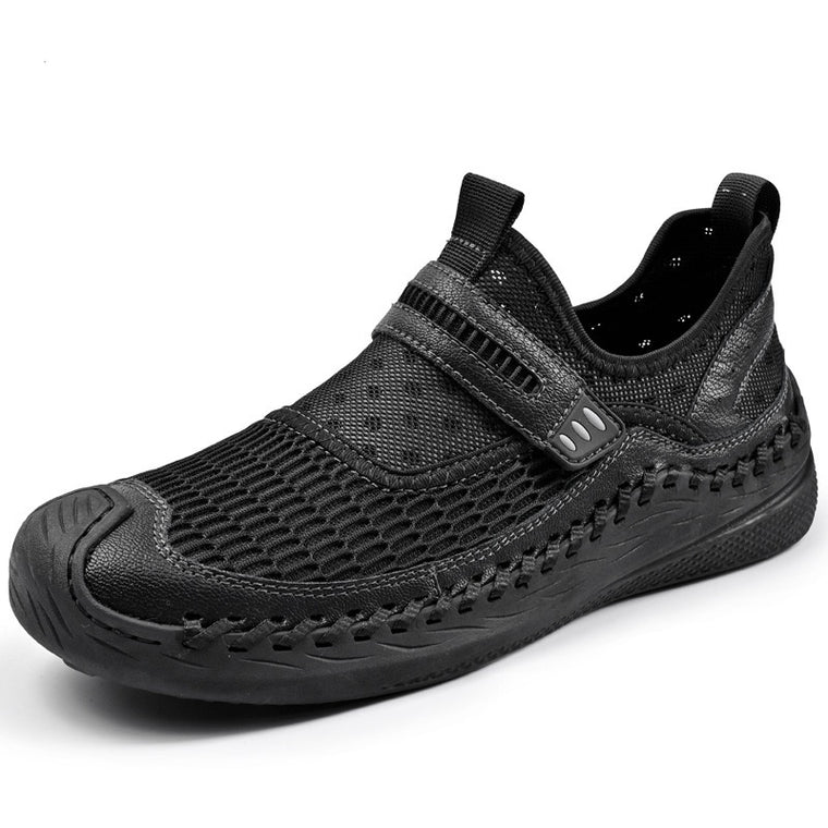 â�°Last Day! 60% OFF ğŸ”¥souatsoleÂ® Men's Handcrafted Genuine Leather Breathable Outdoor Sneakers