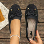 Bestseller – Letzter Tag Orthopädische Lederschuhe, Leicht, Rutschfest, Atmungsaktiv für Damen