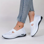 Women's comfortable breathable knitted sneakers