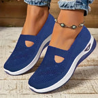Women's comfortable breathable knitted sneakers