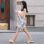 Women's Flowers Decor Arch Support Sandals