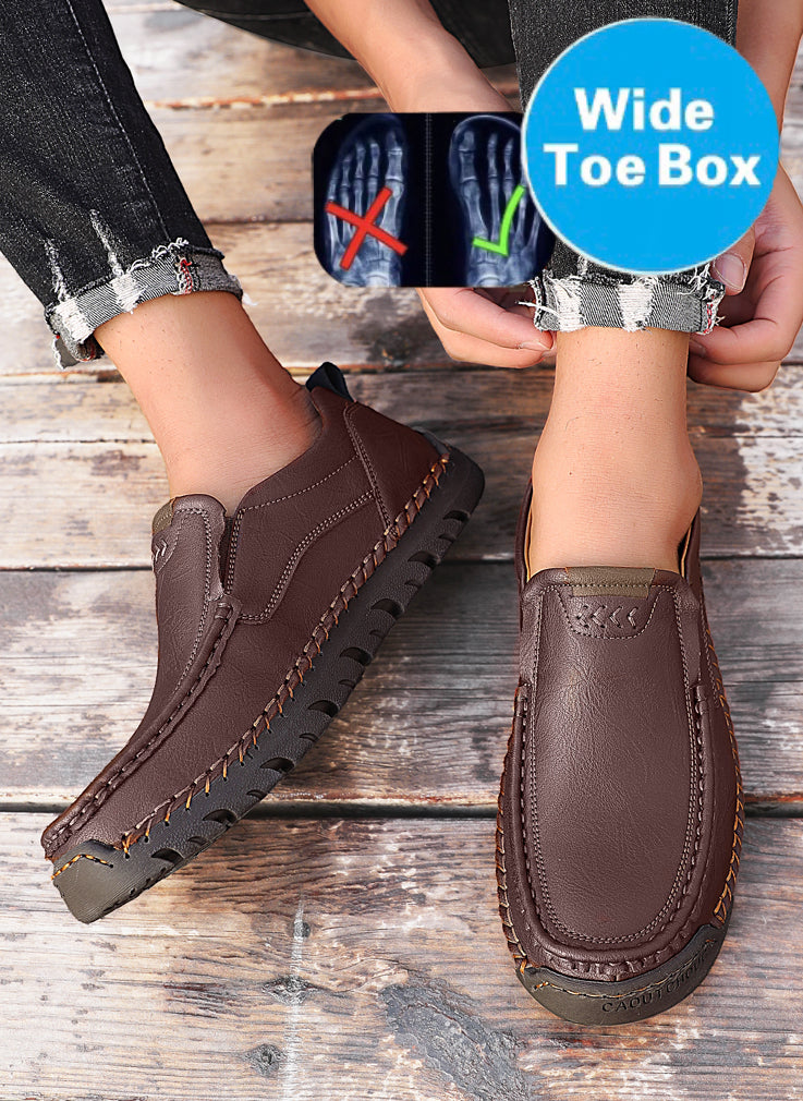 â�°Last Day! 60% OFF ğŸ”¥souatsoleÂ®Men's Handcrafted Cowhide Orthopedic Loafers