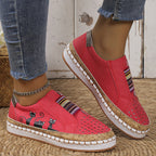 ðŸ”¥LAST DAY 70% OFF - Women Comfortable Hollow Lightweight Low Top Slip On