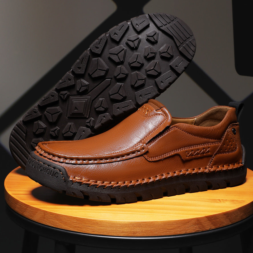 â�°Last Day! 60% OFF ğŸ”¥souatsoleÂ®Men's Handcrafted Cowhide Orthopedic Loafers