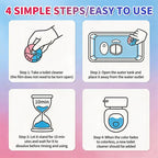 SOPAMI Dual-Color Toilet Bowl Cleaner - 2-in-1 Clean & Deodorize