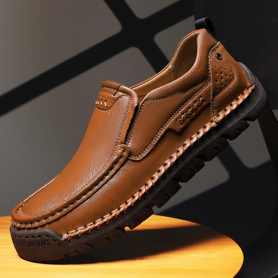â�°Last Day! 60% OFF ğŸ”¥souatsoleÂ®Men's Handcrafted Cowhide Orthopedic Loafers