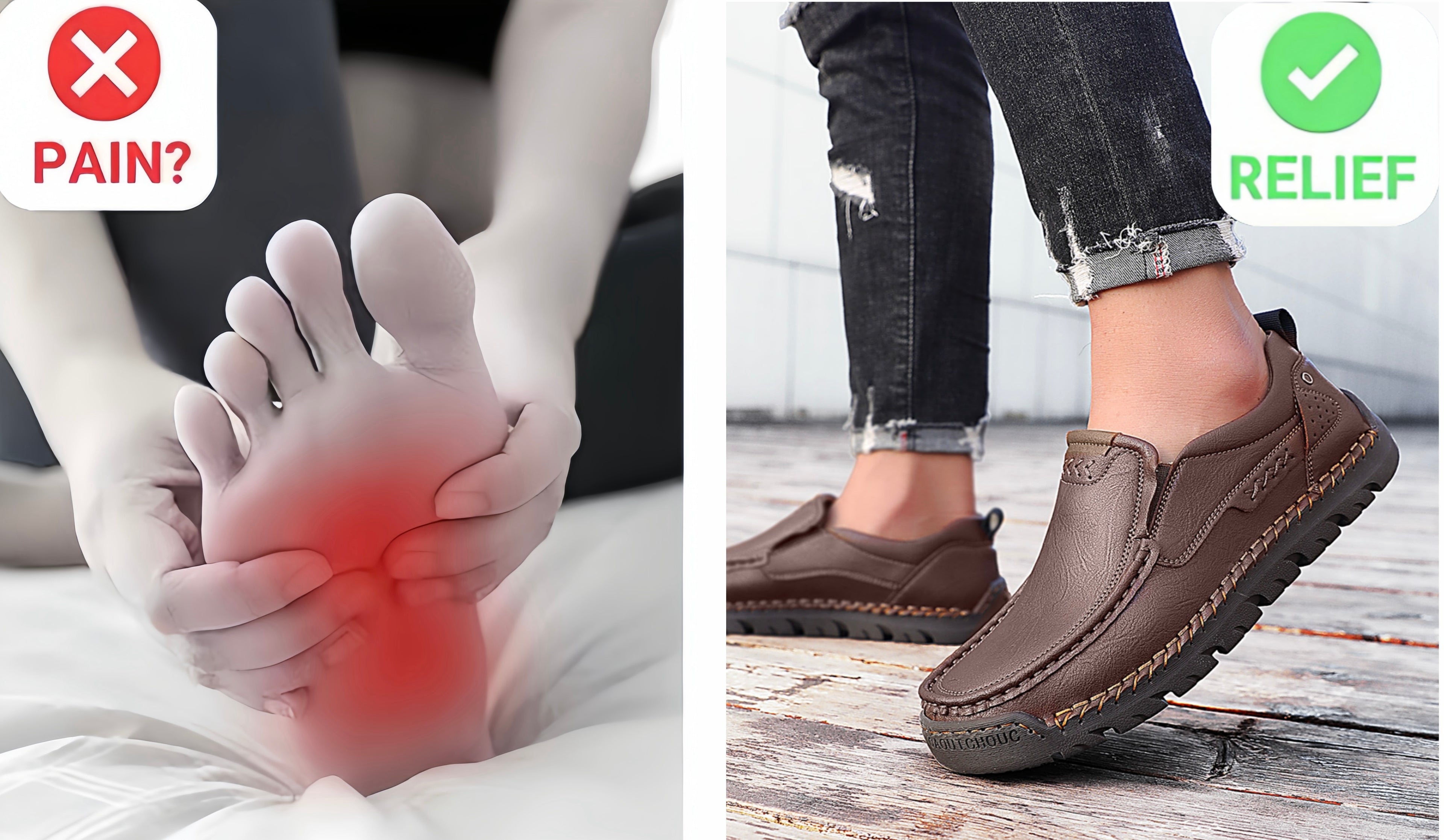 â�°Last Day! 60% OFF ğŸ”¥souatsoleÂ®Men's Handcrafted Cowhide Orthopedic Loafers