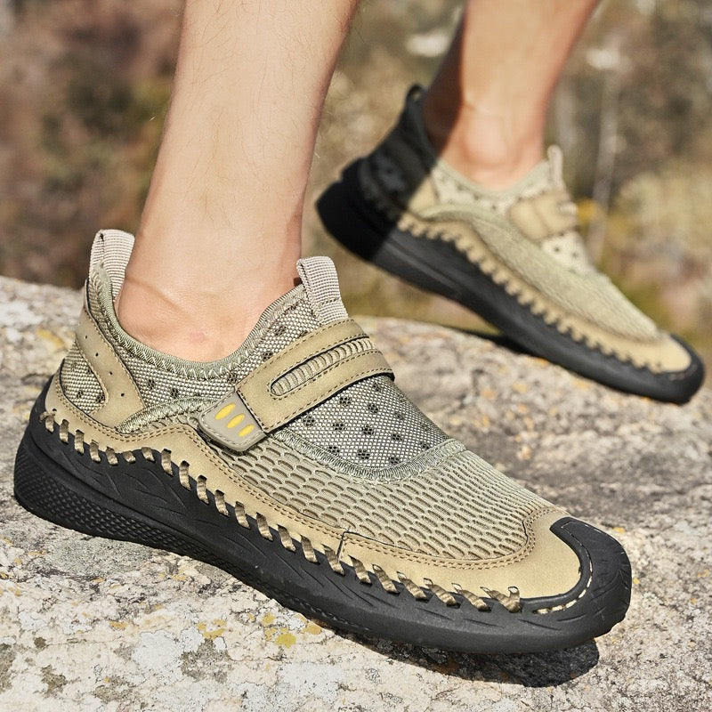 â�°Last Day! 60% OFF ğŸ”¥souatsoleÂ® Men's Handcrafted Genuine Leather Breathable Outdoor Sneakers