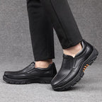 ðŸ”¥On This Week Sale 70% OFFðŸ”¥ Men's Cow Leather Waterproof Comfy Non Slip Soft Slip On Casual Shoes