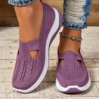 Women's comfortable breathable knitted sneakers