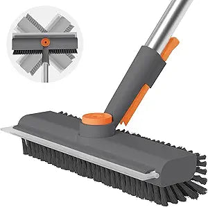 3-in-1 Long Handle Floor Scrub Brush