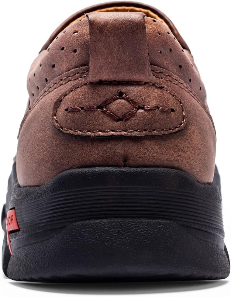 Orthopedic Walking Genuine Leather Slip-On Loafers