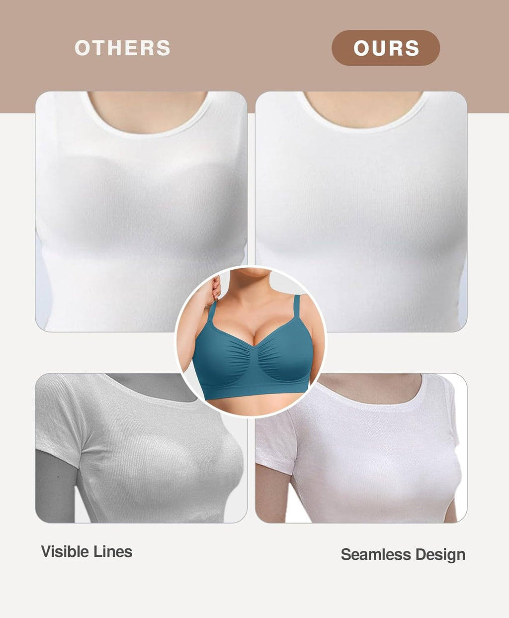Seamless Wireless Everyday Bralette