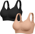 Supportive Wireless Full-Coverage Bra