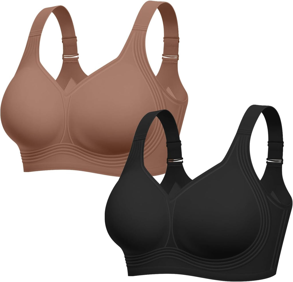 Supportive Wireless Full-Coverage Bra
