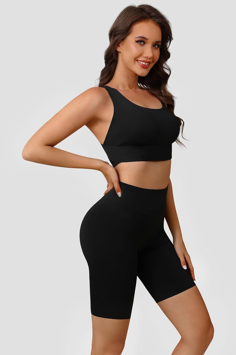 Adjustable Back-Support Sports Bra