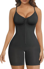 Seamless Zip-Up Shaping Bodysuit