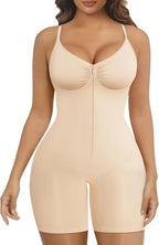 Seamless Zip-Up Shaping Bodysuit