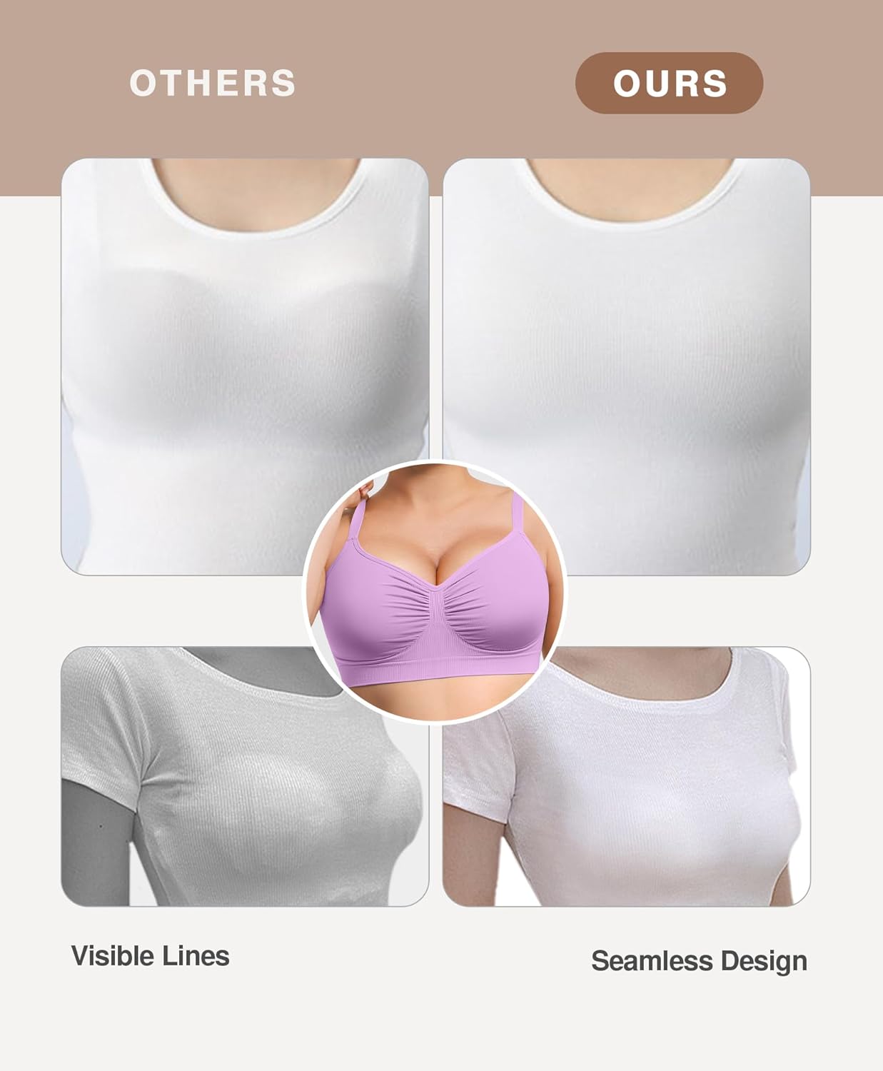 Seamless Wireless Everyday Bralette