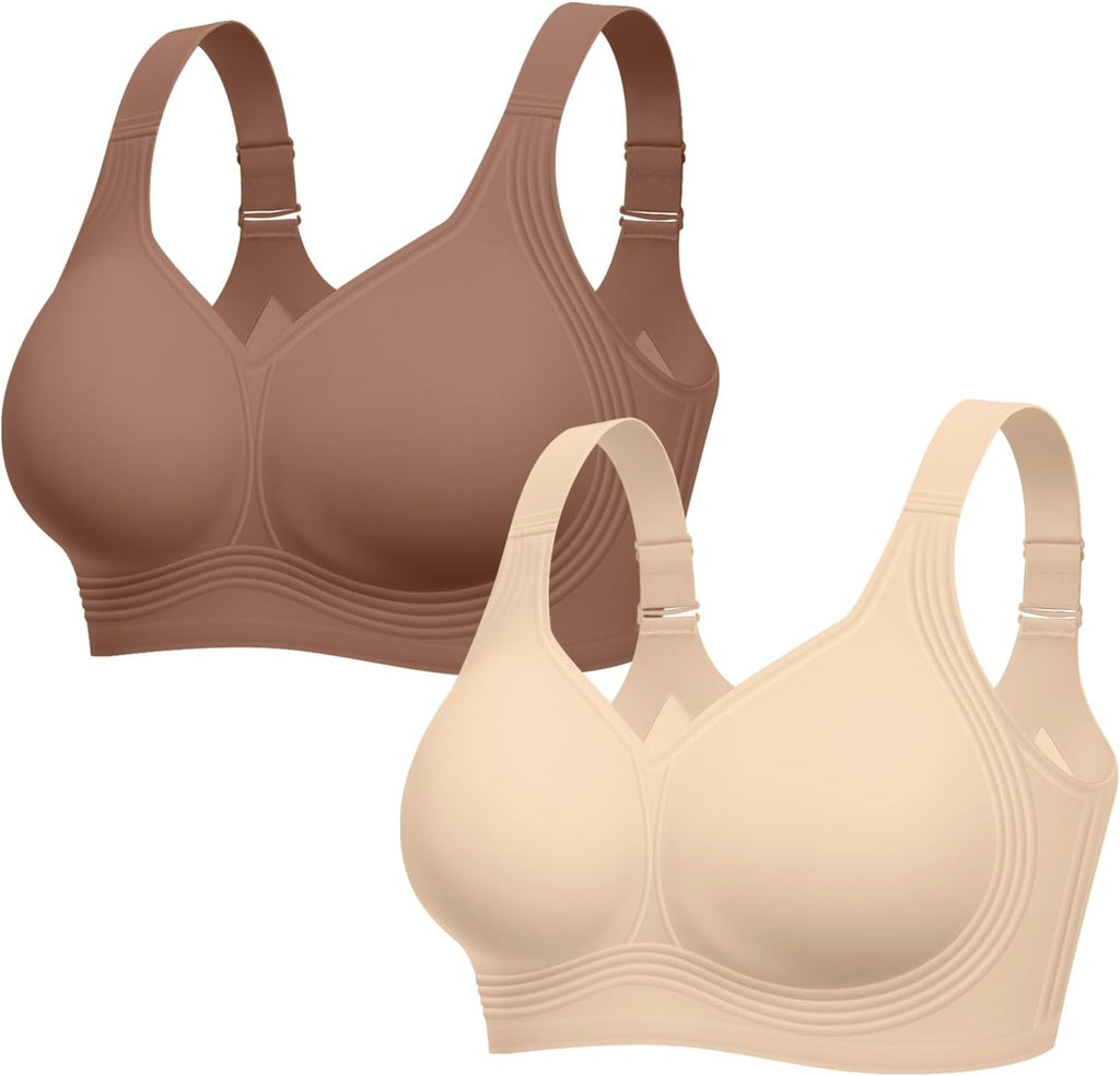 Supportive Wireless Full-Coverage Bra