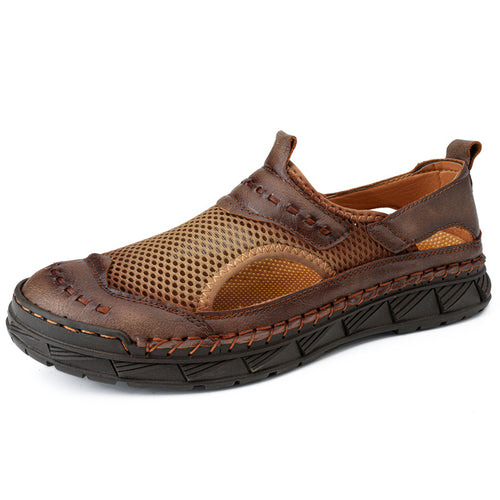 â�°Promotion - 60% OFFğŸ”¥ Men's Hand-Stitched Outdoor Casual Beach Sandals