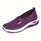 Women's comfortable breathable knitted sneakers