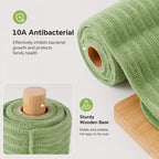 1 Count, Tearable Plush Cleaning Cloth Roll, for daily household cleaning of tableware, cooktop, glassware and cabinets