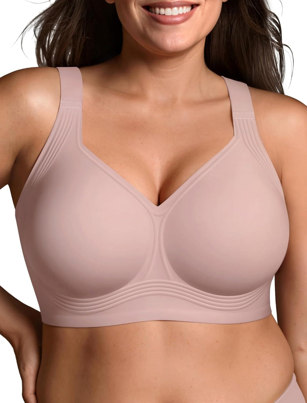 Supportive Wireless Full-Coverage Bra