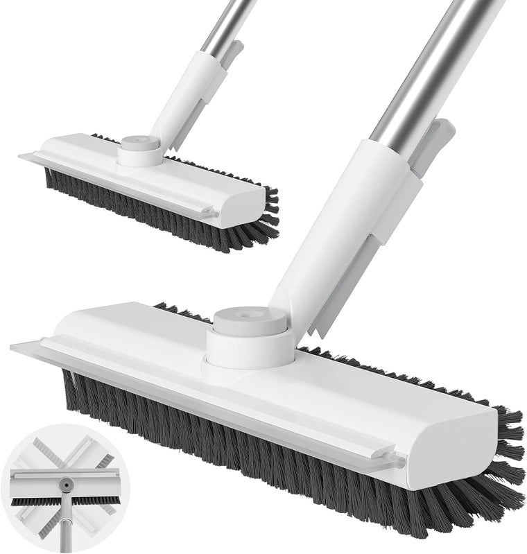 3-in-1 Long Handle Floor Scrub Brush