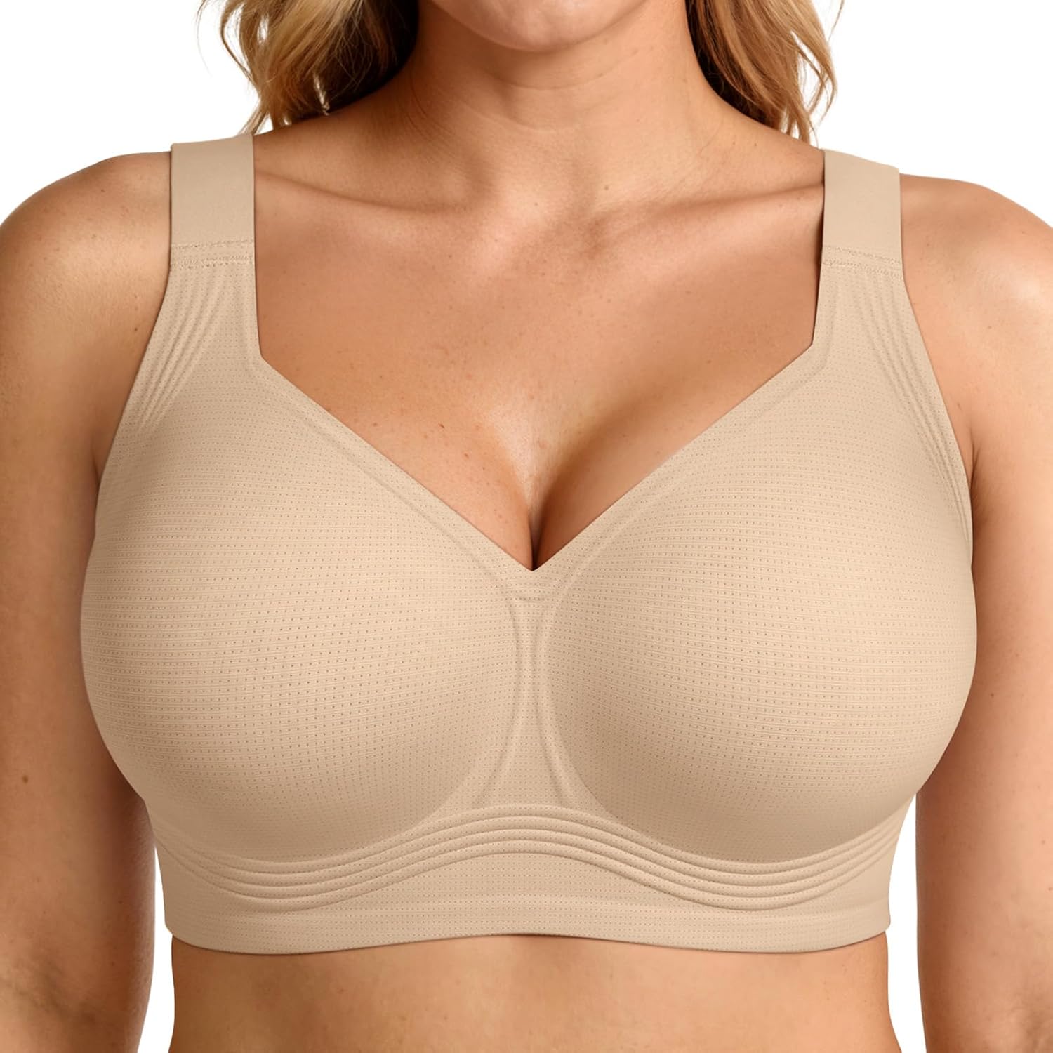 Supportive Wireless Full-Coverage Bra