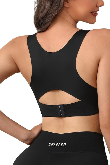 Adjustable Back-Support Sports Bra