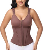 Zip-Up Waist Trainer Shaping Vest