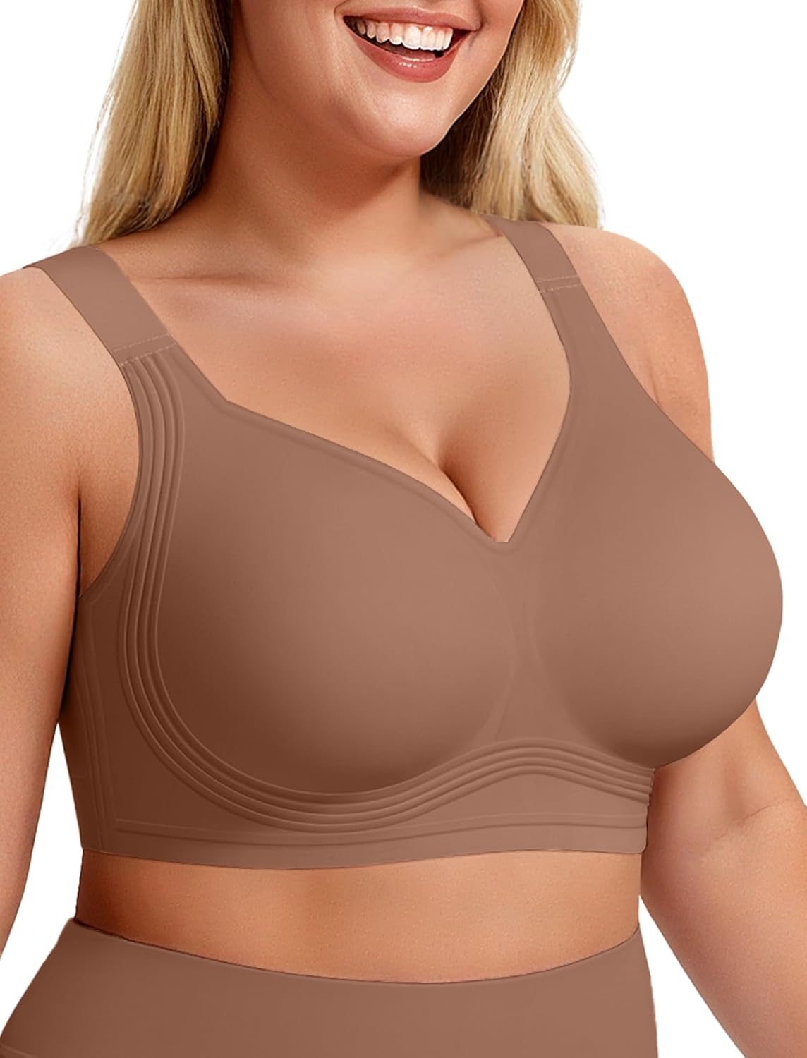Supportive Wireless Full-Coverage Bra