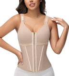 Zip-Up Waist Trainer Shaping Vest