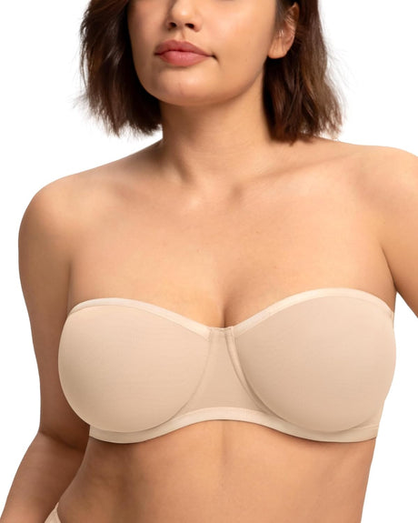 Convertible Minimizer Strapless Bra