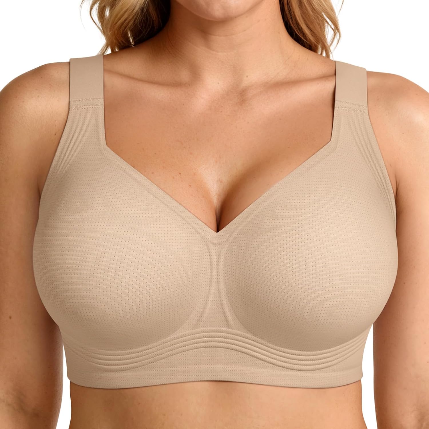 Supportive Wireless Full-Coverage Bra