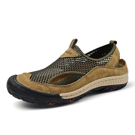 â�°Last Day! 60% OFF ğŸ”¥souatsoleÂ® Men's Genuine Leather Breathable Orthopedic Loafers
