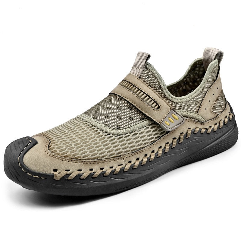 â�°Last Day! 60% OFF ğŸ”¥souatsoleÂ® Men's Handcrafted Genuine Leather Breathable Outdoor Sneakers