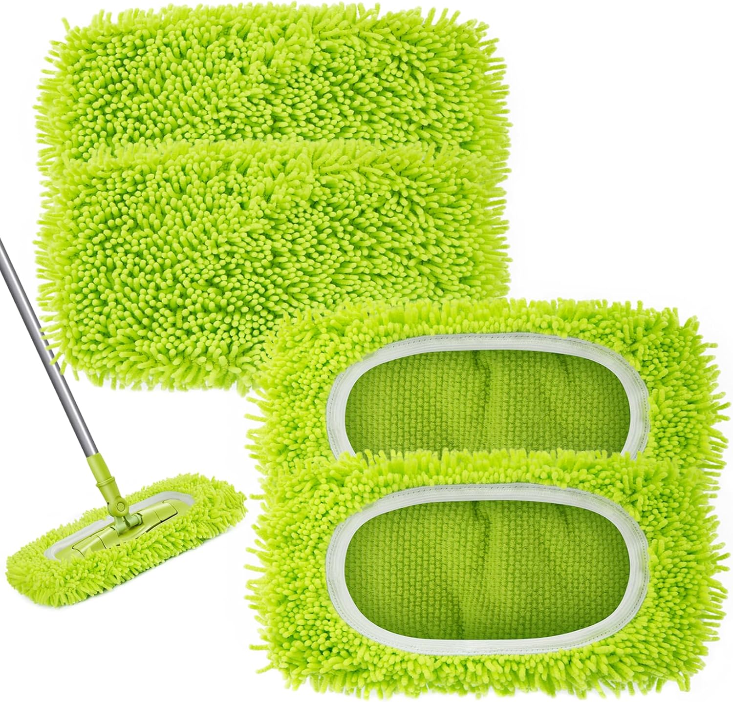 Reusable Microfiber Sweeping Cloths