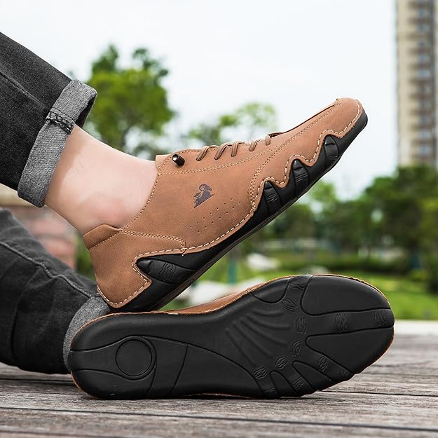 Comfort Leather Orthopedic Walking Shoes