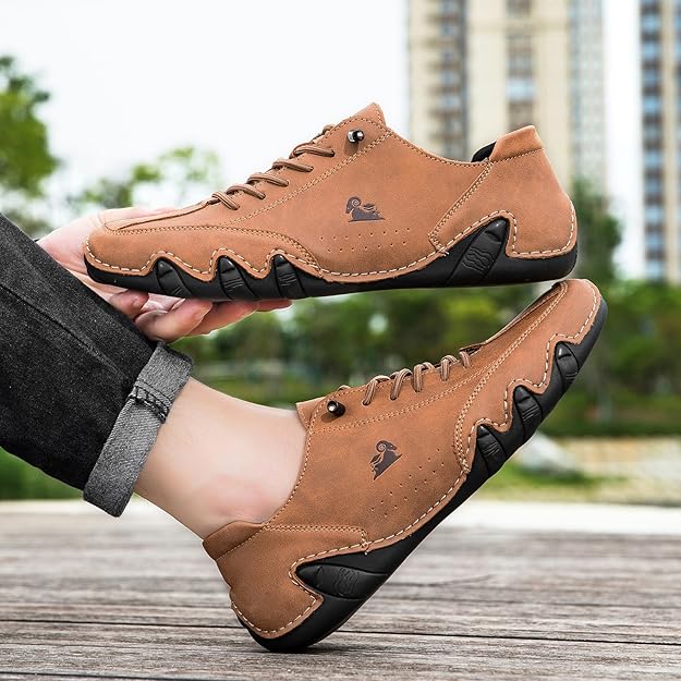 Comfort Leather Orthopedic Walking Shoes