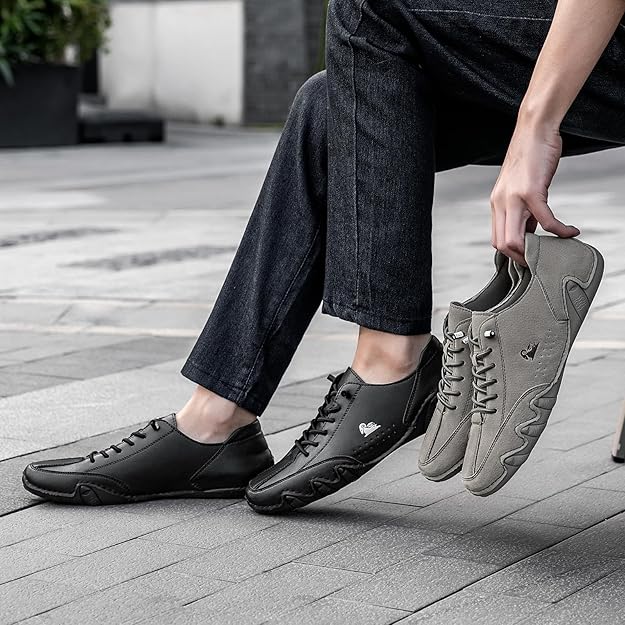 Comfort Leather Orthopedic Walking Shoes